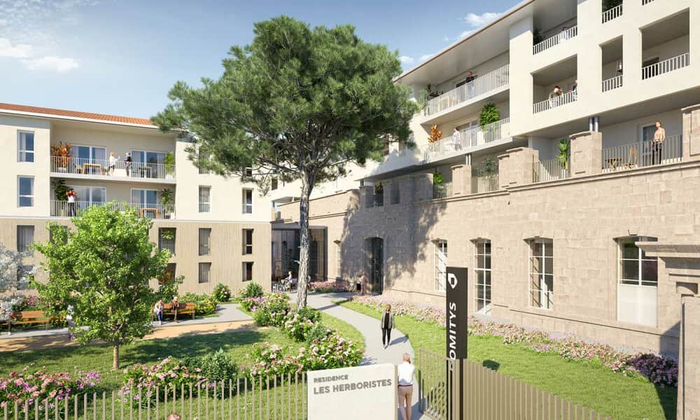 Résidence Seniors Achat Les Herboristes par Domitys